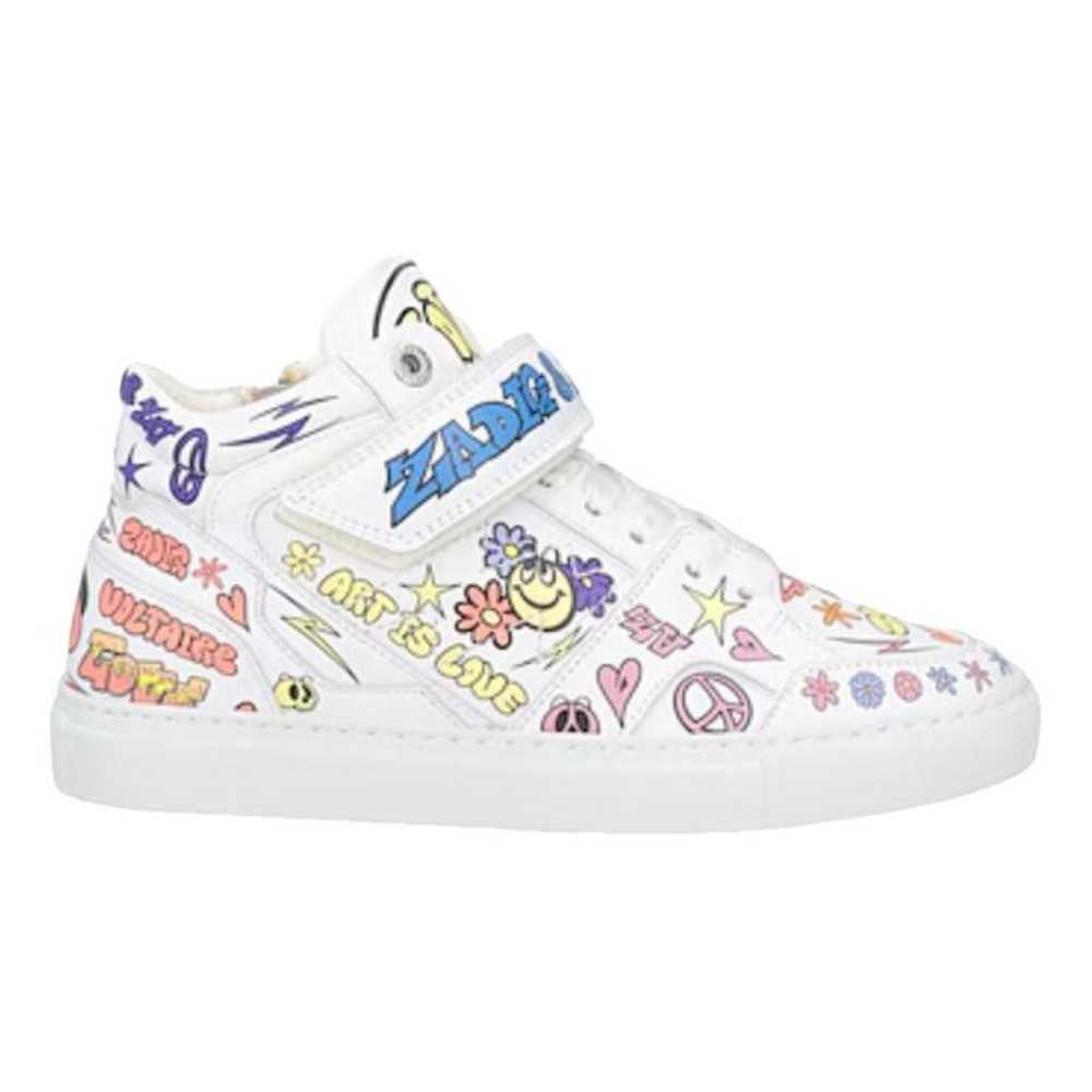 Zadig & Voltaire Leather trainers
