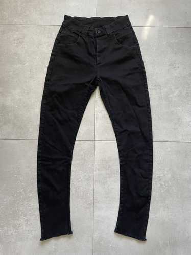 Thom Krom トムクロム ステッチ デニムパンツ thom/krom SCAR-STITICHING DENIM PANTS / ONEWASH (BLACK)の