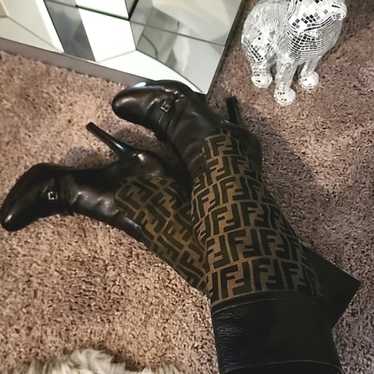 Fendi zucca boots - Gem