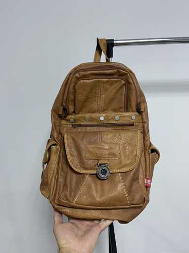 Vintage diesel backpack leather - Gem