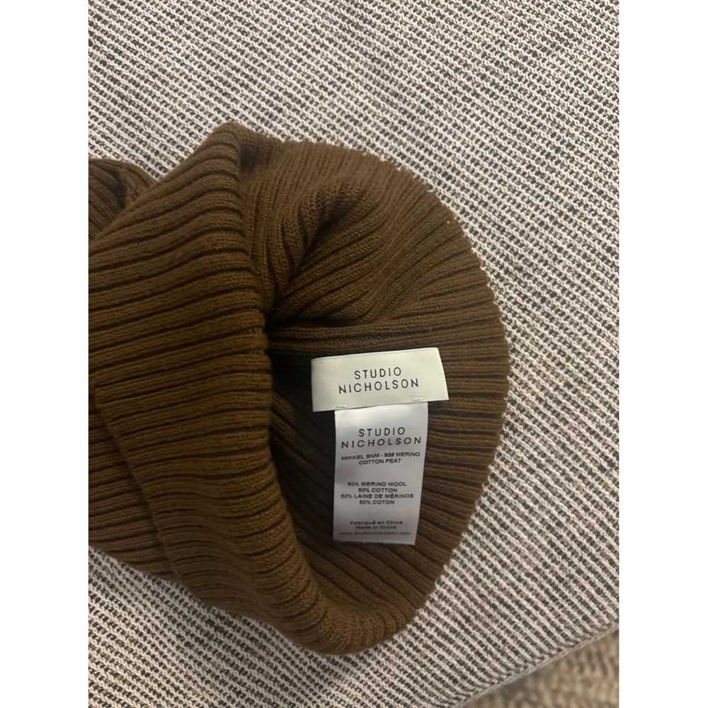 Studio Nicholson Wool beanie - image 2