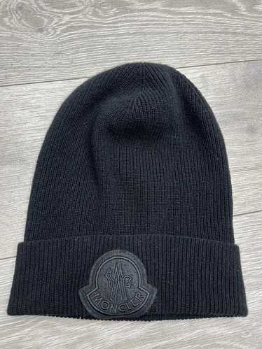 Black Wool Beanie - Hats & Beanies for Women | Moncler US