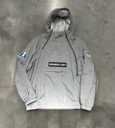 Members Only Grey Members Only windbreaker jacket