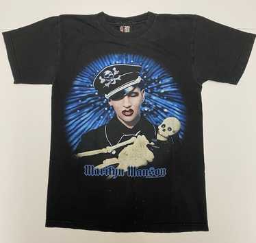 トップス Marilyn Manson AGAINST ALL GODS 2004 Vintage 2004 MARILYN MANSON Against All Gods American Tour T
