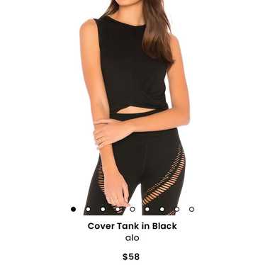alo ヨガウェア COVER TANK XS 2枚セット Alo Yoga | Cover Tank - Black | The Sports Edit