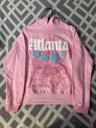 【正規品】Sp5der Atlanta ピンク Sサイズ スパイダー 説明欄必読 Sp5der Atlanta Hoodie Pink | Sp5der Web Atlanta Pink Hoodie