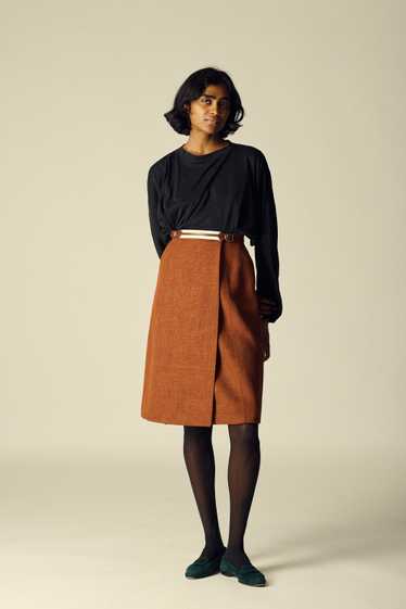 Hermès Belted Skirt