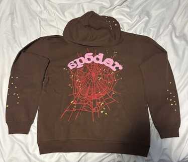 New spider hoodie brown - Gem