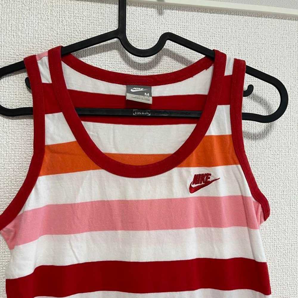 Rare vintage Nike striped tank top casual - image 2