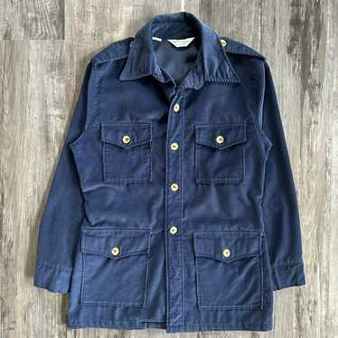 True Vintage 70’s Levi’s Panatela 4 Pocket Navy C… - image 1