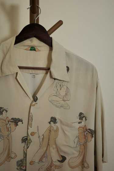 Sun Surf Sun surf Japanese aloha silk shirt