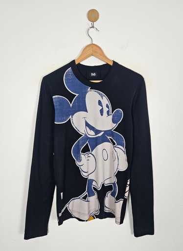 DOLCE&GABBANA mickey print‼️ Dolce & Gabbana x Mickey Minnie Parka Rhinestone Black