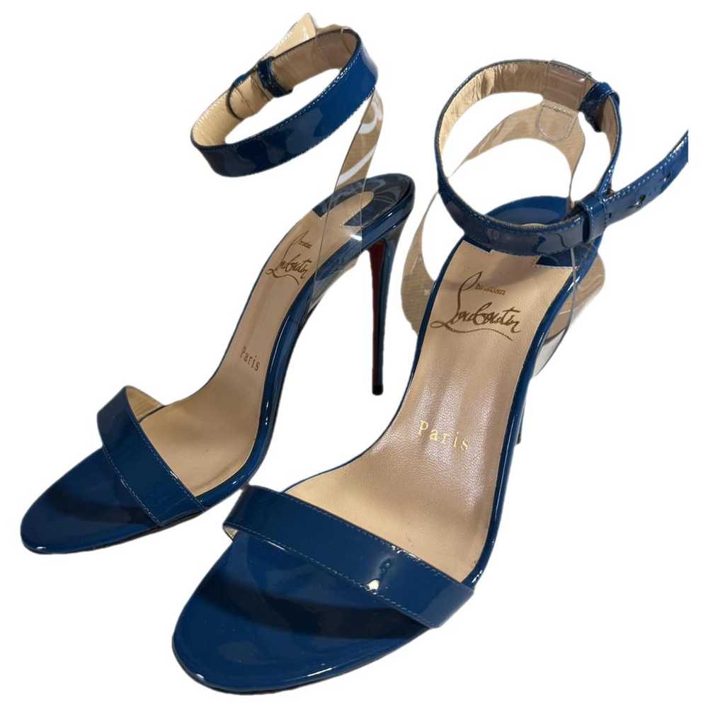 Christian Louboutin Patent leather sandal - image 1