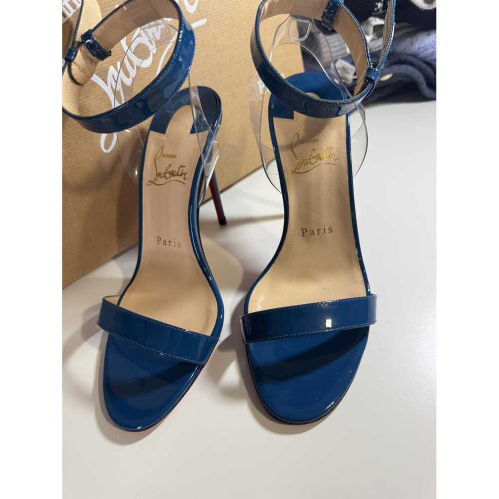 Christian Louboutin Patent leather sandal - image 2