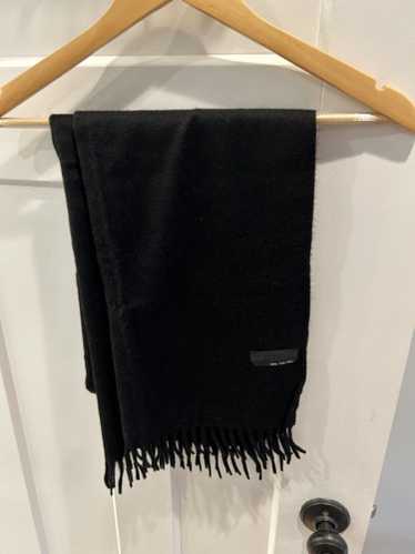 【PRADA】 NYLON CASHMERE SCARF  99AW Black Silk and cashmere scarf | PRADA