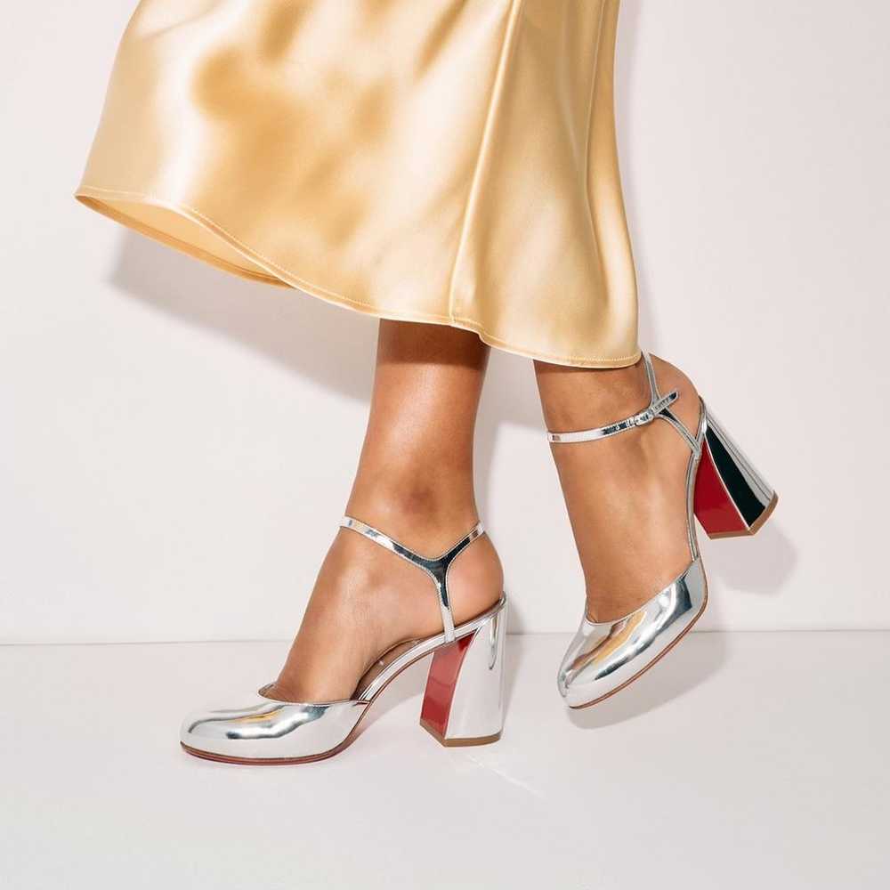 Christian Louboutin Leather sandal - image 3