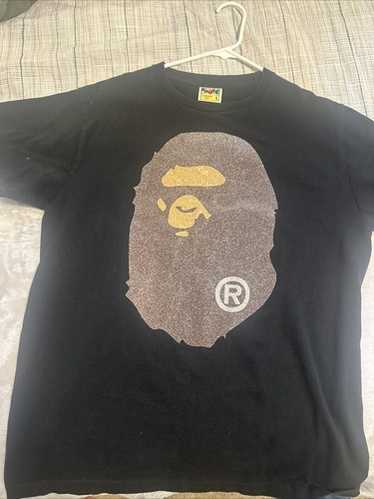 【A BATHING APE】2色展開 CRYSTAL APE HEAD OVERSIZED TEE WILD LEOPARD PATTERN SIDE BIG APE HEAD TEE | bape.com