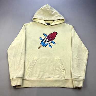 Stussy popsicle hoodie tan - Gem