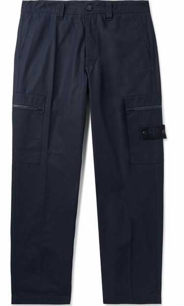 Stone Island Stone Island Ghost Wide Leg Cotton Ca
