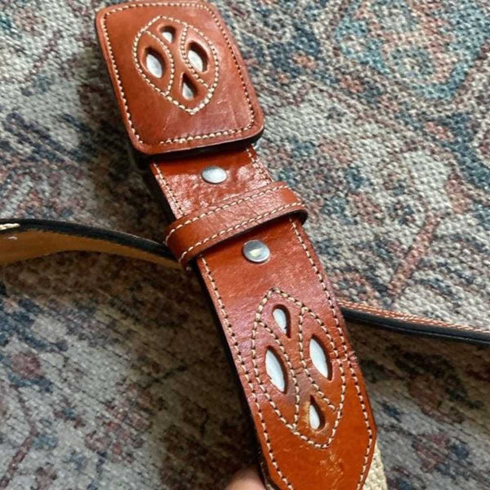 Handmade Leather Belt, Mexican Leather Utility Be… - image 7