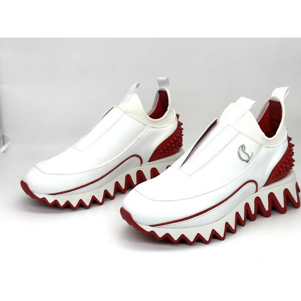 Christian Louboutin Leather trainers - image 10
