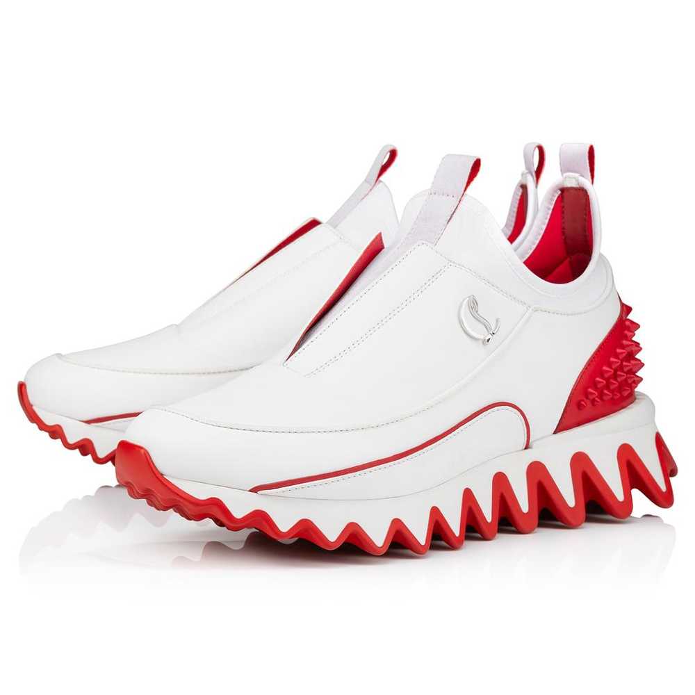 Christian Louboutin Leather trainers - image 2