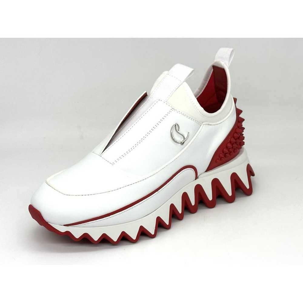 Christian Louboutin Leather trainers - image 4