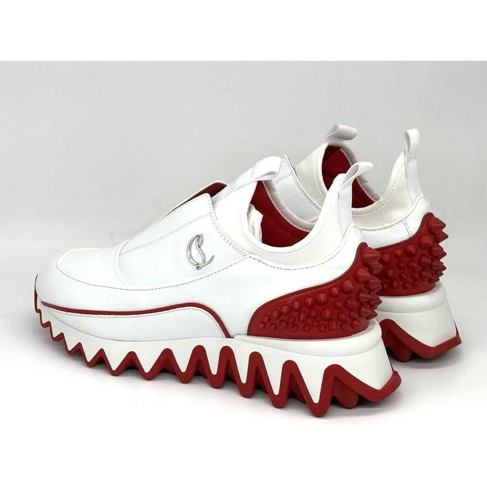 Christian Louboutin Leather trainers - image 9