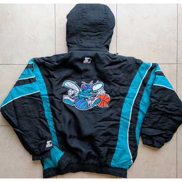Vtg charlotte hornets starter - Gem Vtg charlotte hornets starter - Gem