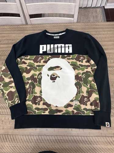 A BATHING APE × PUMA 1stカモ ゲームシャツ O A BATHING APE® X PUMA COLLABORATION COLLECTION 2015年11月28