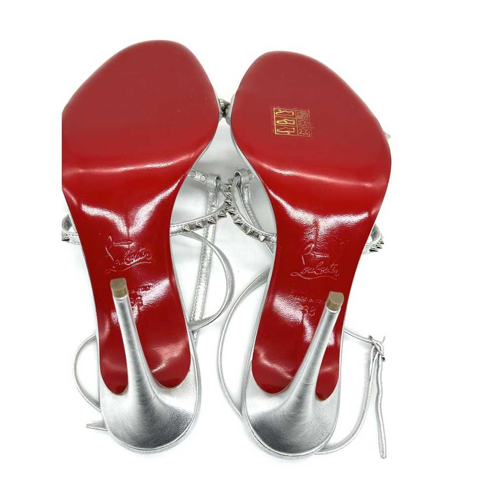 Christian Louboutin Leather sandal - image 12
