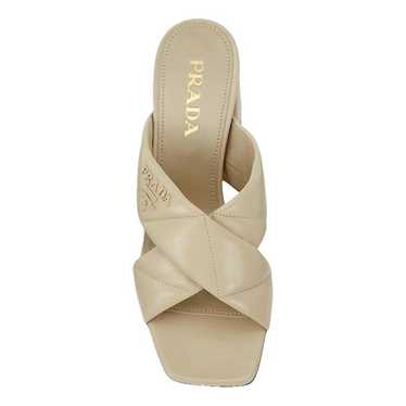 Prada Leather heels - image 1
