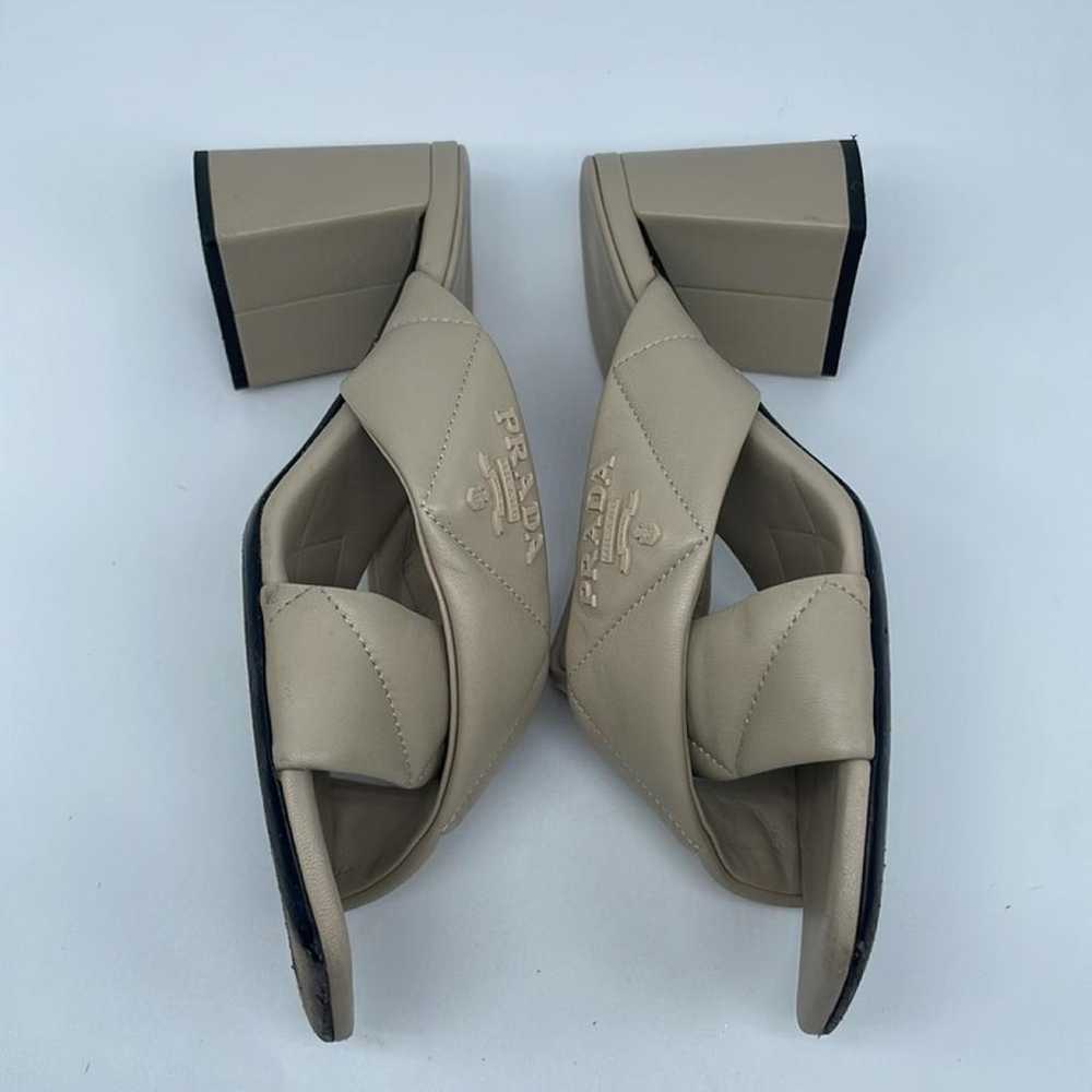Prada Leather heels - image 6