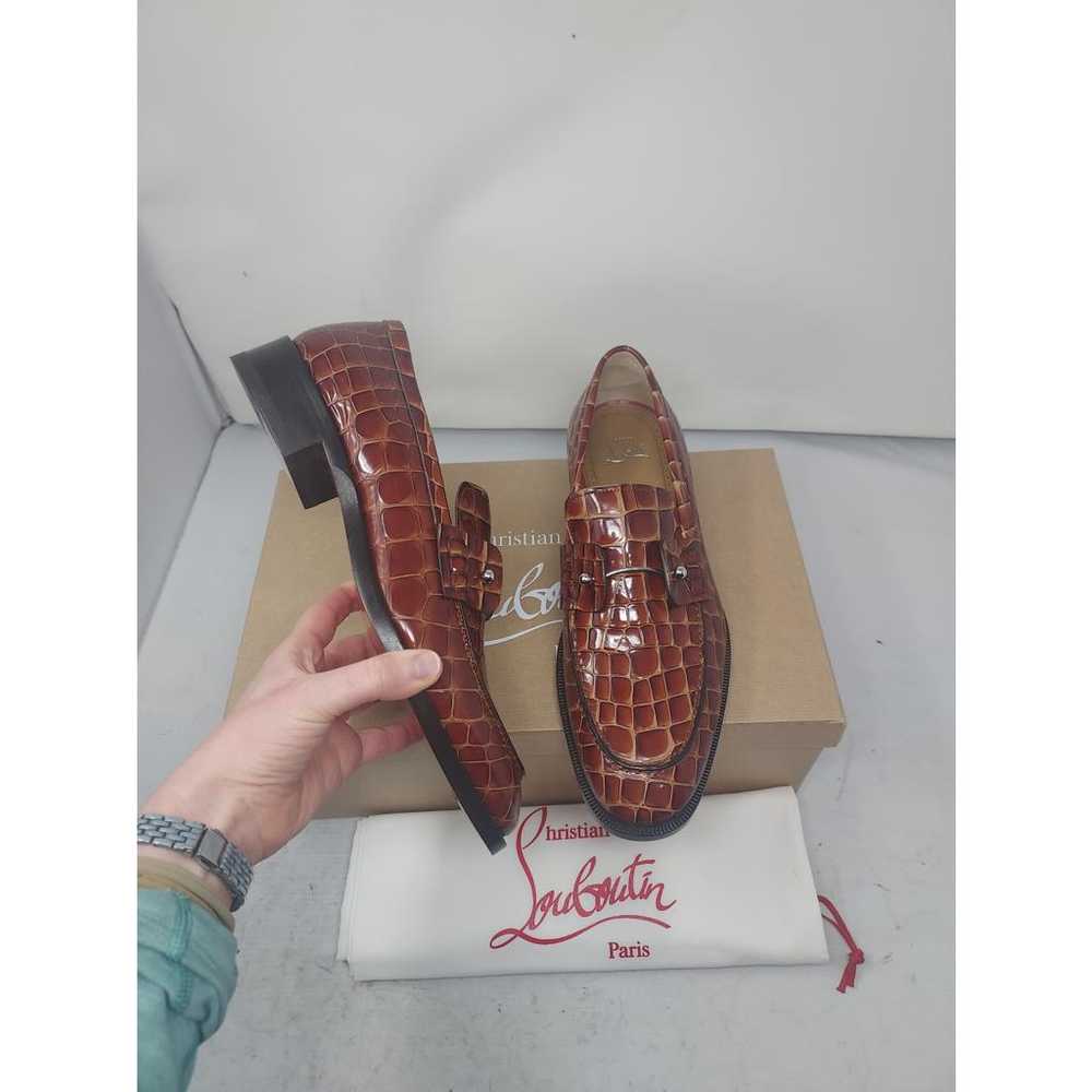 Christian Louboutin Leather flats - image 4