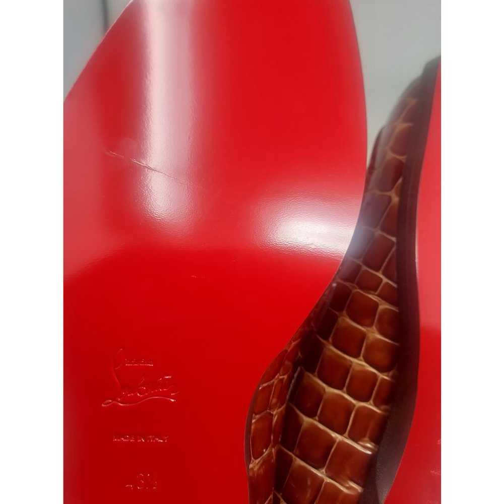 Christian Louboutin Leather flats - image 9