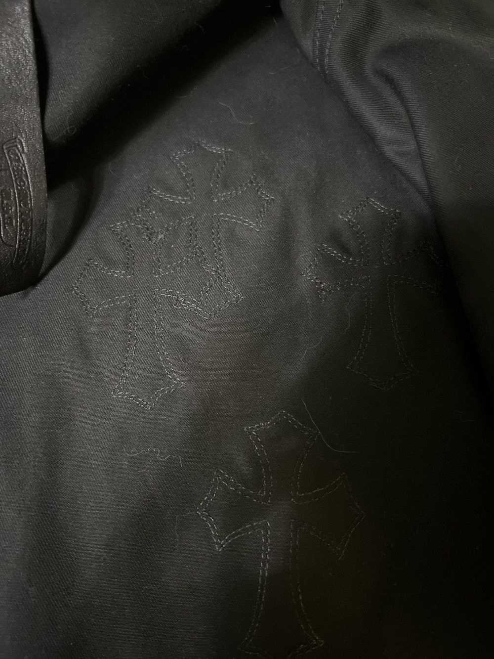 Chrome Hearts Work Dog - Leather Leopard Cross Pa… - image 4