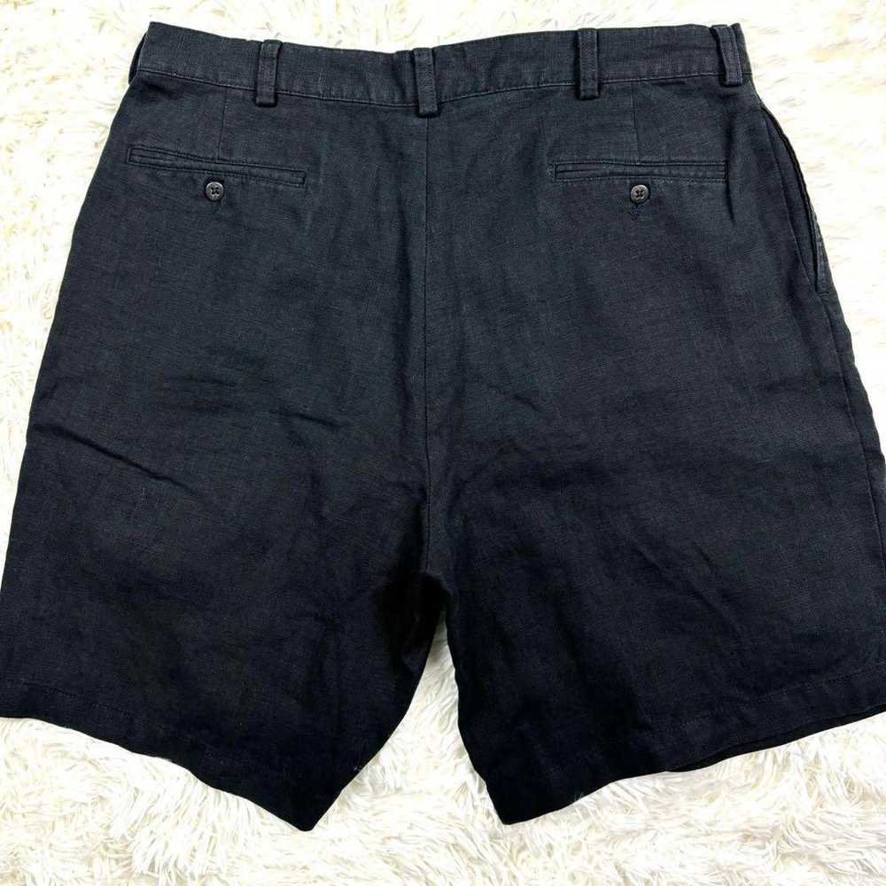 Polo Ralph Lauren Linen 100% Shorts Black W36 - image 5