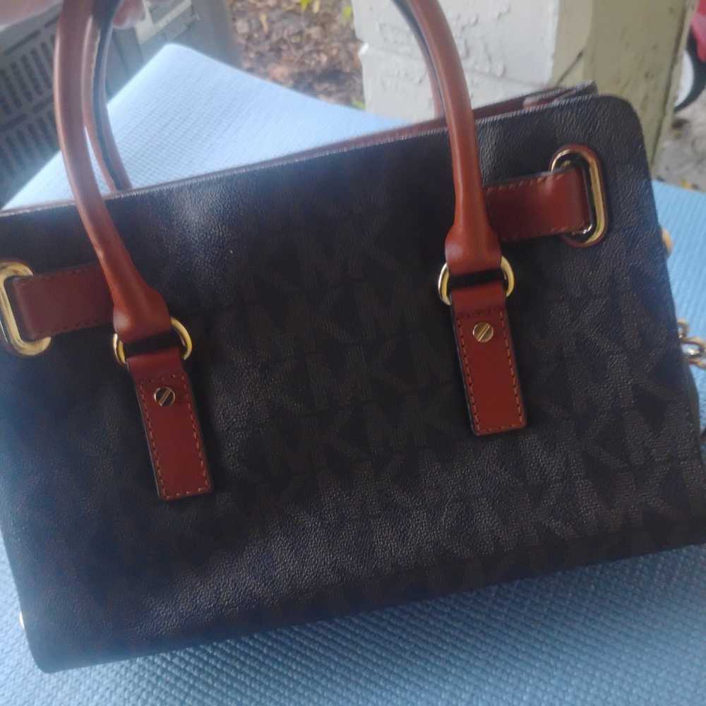 Used Authentic Michael Kors Handbag - image 9