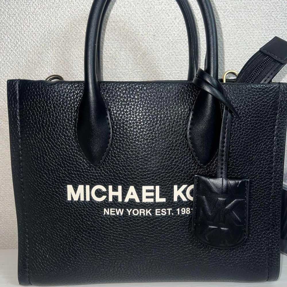 MICHAEL KORS MIRELLA Shopper Crossbody Small Black - image 5