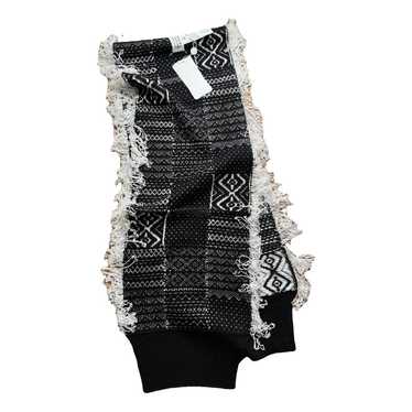 スカーフ Maison Margiela FW24 SCARF WITH LOGO (S51TE0103_M13057860M) MM6 MAISON MARGIELA - Logo Print Scarf | Garmentory