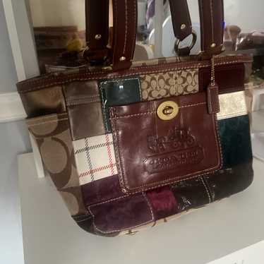 Coach vintage patchwork handbag - Gem