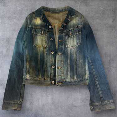 Nudie Jeans Denim Jacket TERRY S Made in Italy | eBay