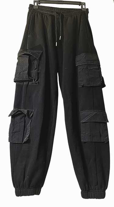 Garage Garage Black Jogger Cargo Sweatpants Junior