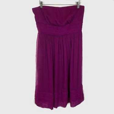 Womens Size 12 J. Crew Purple Juliet Pure Silk Chi