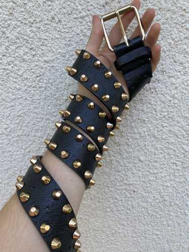 90s leather belt hysteric glamour - Gem