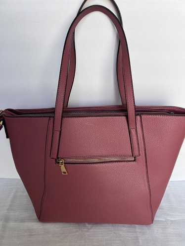 Isabelle Dark Raspberry Color Large Tote Bag - image 1