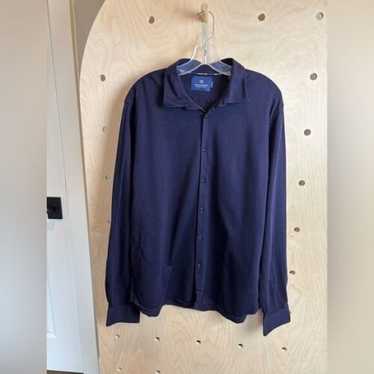 “Scotch & Soda” Washed Indigo グラフィックTシャツ Indigo スノーピーク福山限定】SP Indigo Dyed Pocket T-Shirt L Indigo