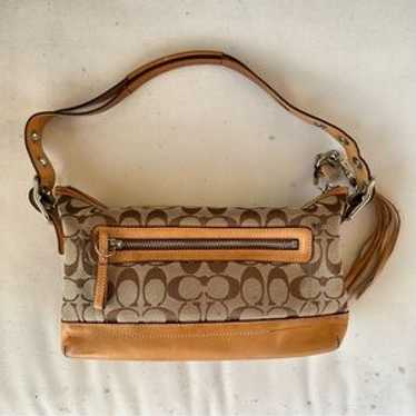 COACH シグネチャー柄 ミニローバッグ 2WAY Coach handbag 9363 - Gem