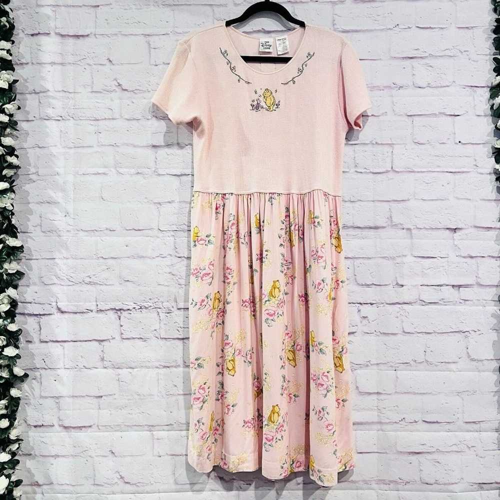 The Disney Store Vintage Cotton Dress Winnie The … - image 1