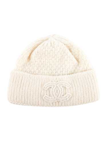 Chanel logo beanie cashmere - Gem Chanel logo beanie cashmere - Gem